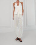 Hania Pant In Off White
