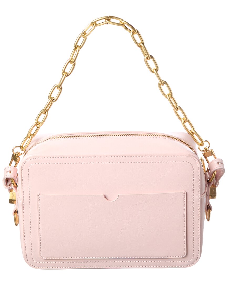 Off-White Medium Leather Camera Bag