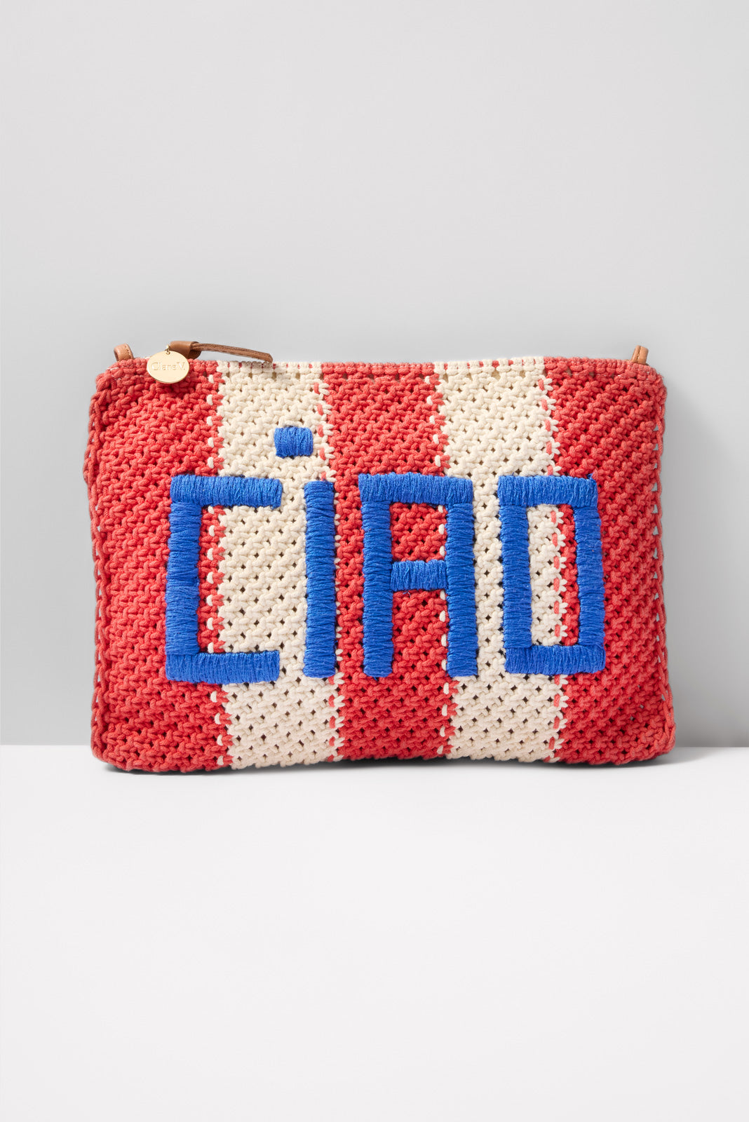 Women's Flat Clutch with Tabs Bag