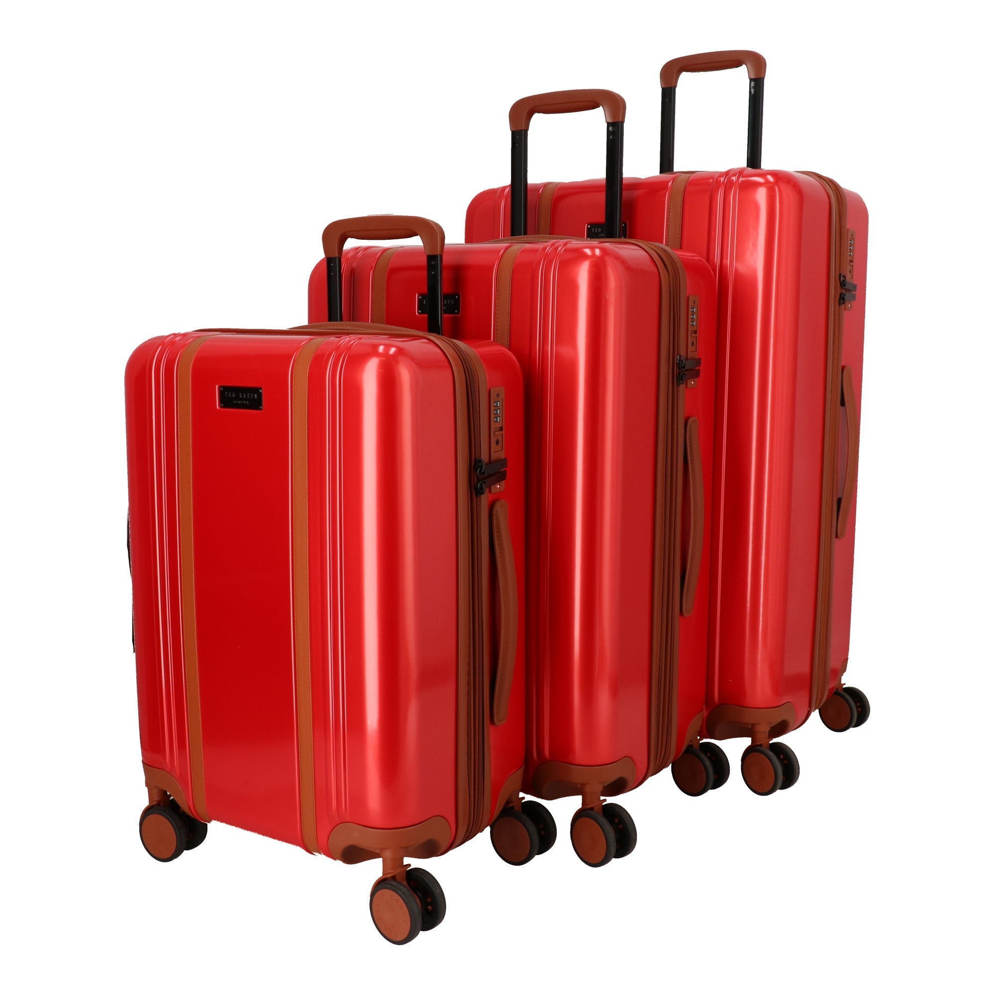 Ted Baker Kingston Tb240018 3 Pc Set (21""/26""/30"") - Savvy Red