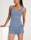 Women's Micro Rib Fitted Tank