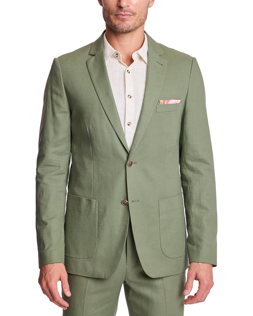 Paisley & Gray Dover Linen-Blend Jacket
