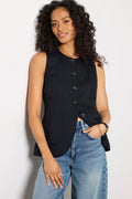 Women's Natalia Long Linen Vest
