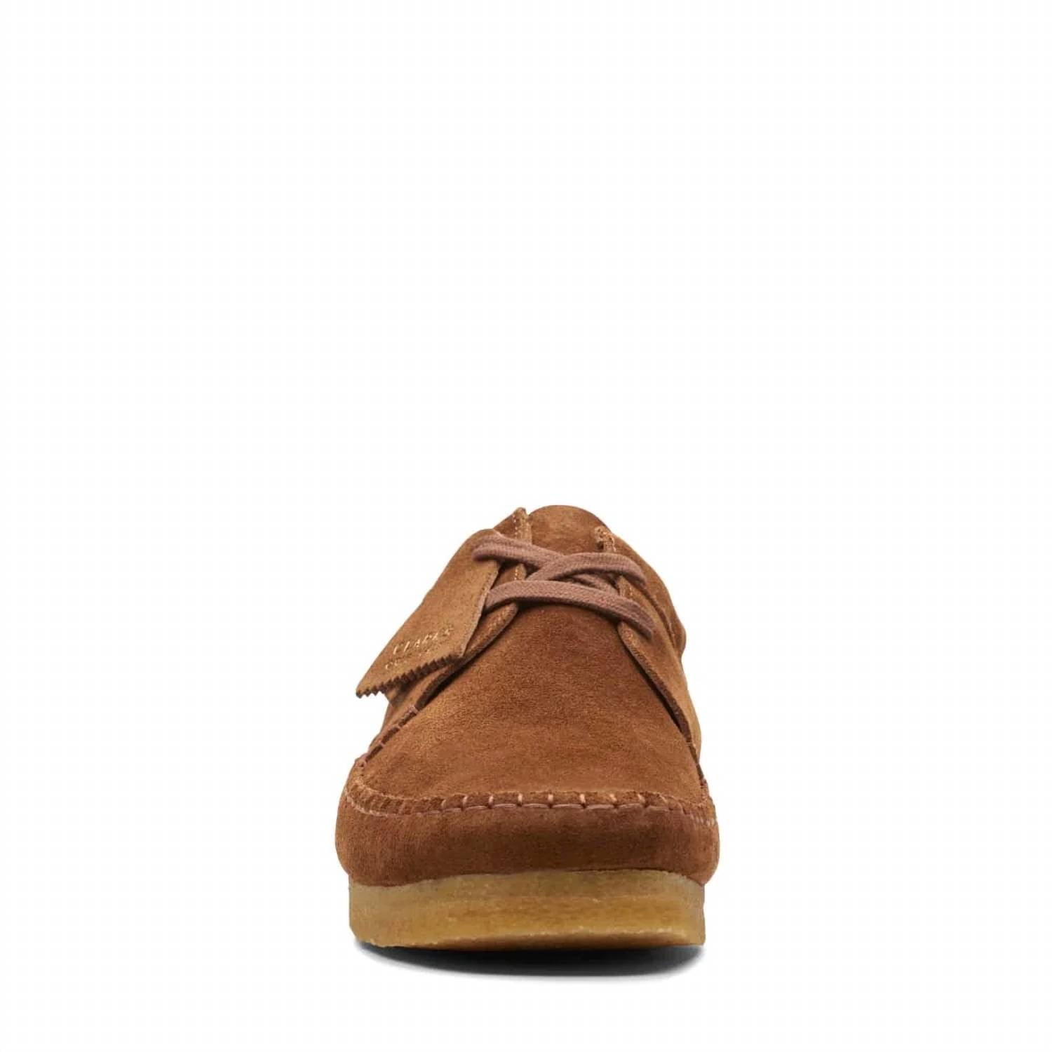 Men's Weaver Shoes In Cola Suede