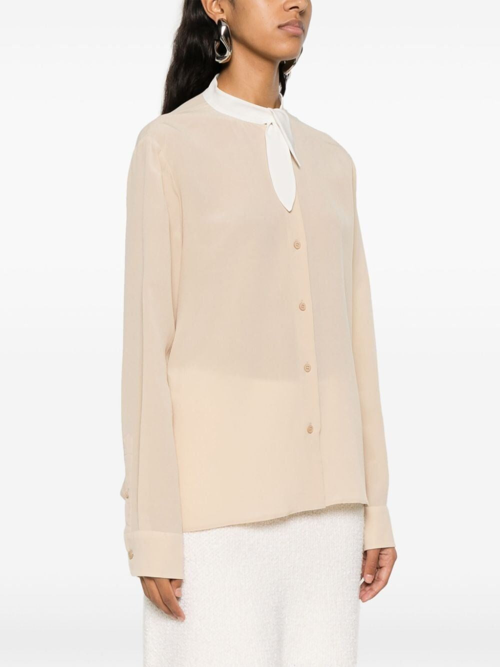 Prada Women Silk Shirt