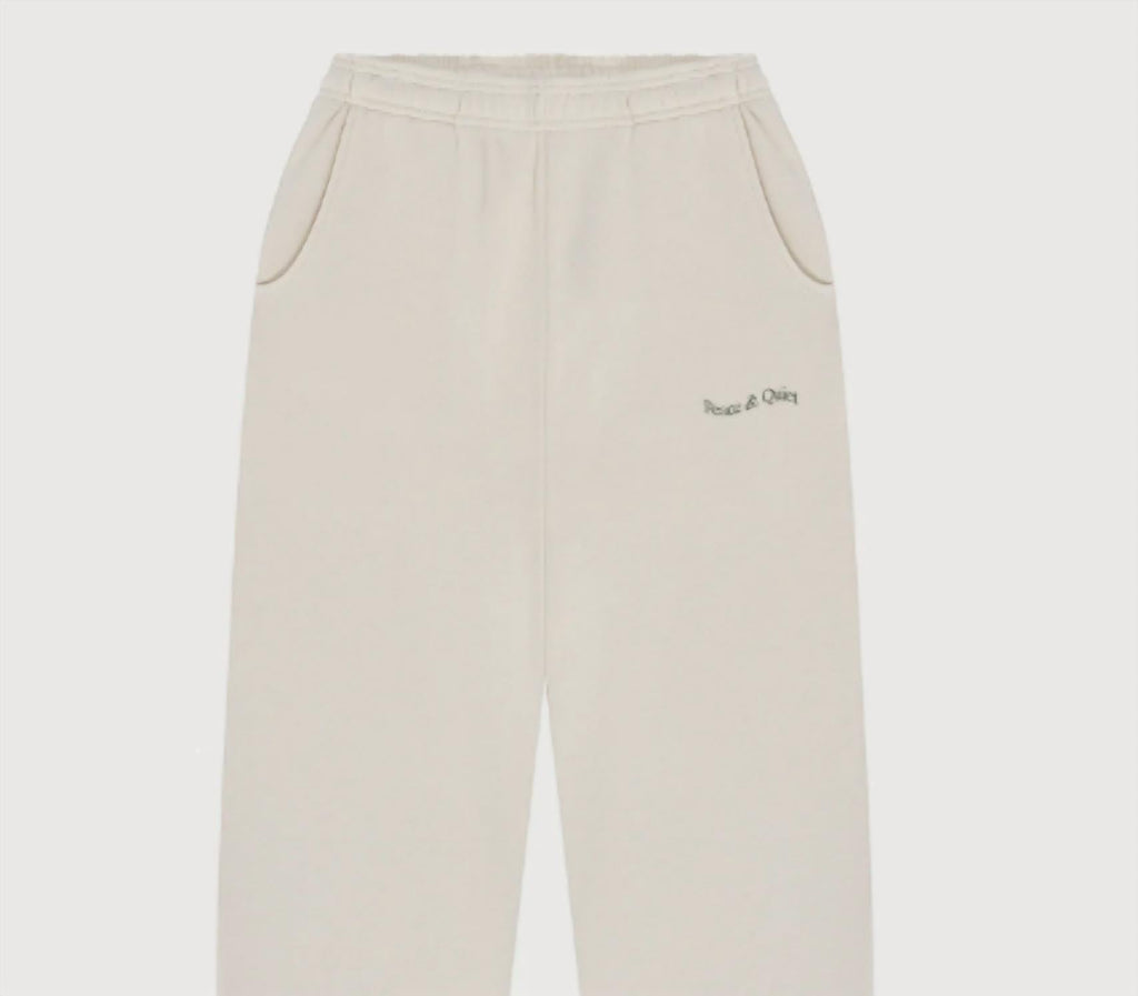 Men's Wordmark Sweatpants In Bone