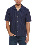Truth Jacquard Knit Seersucker Camp Shirt