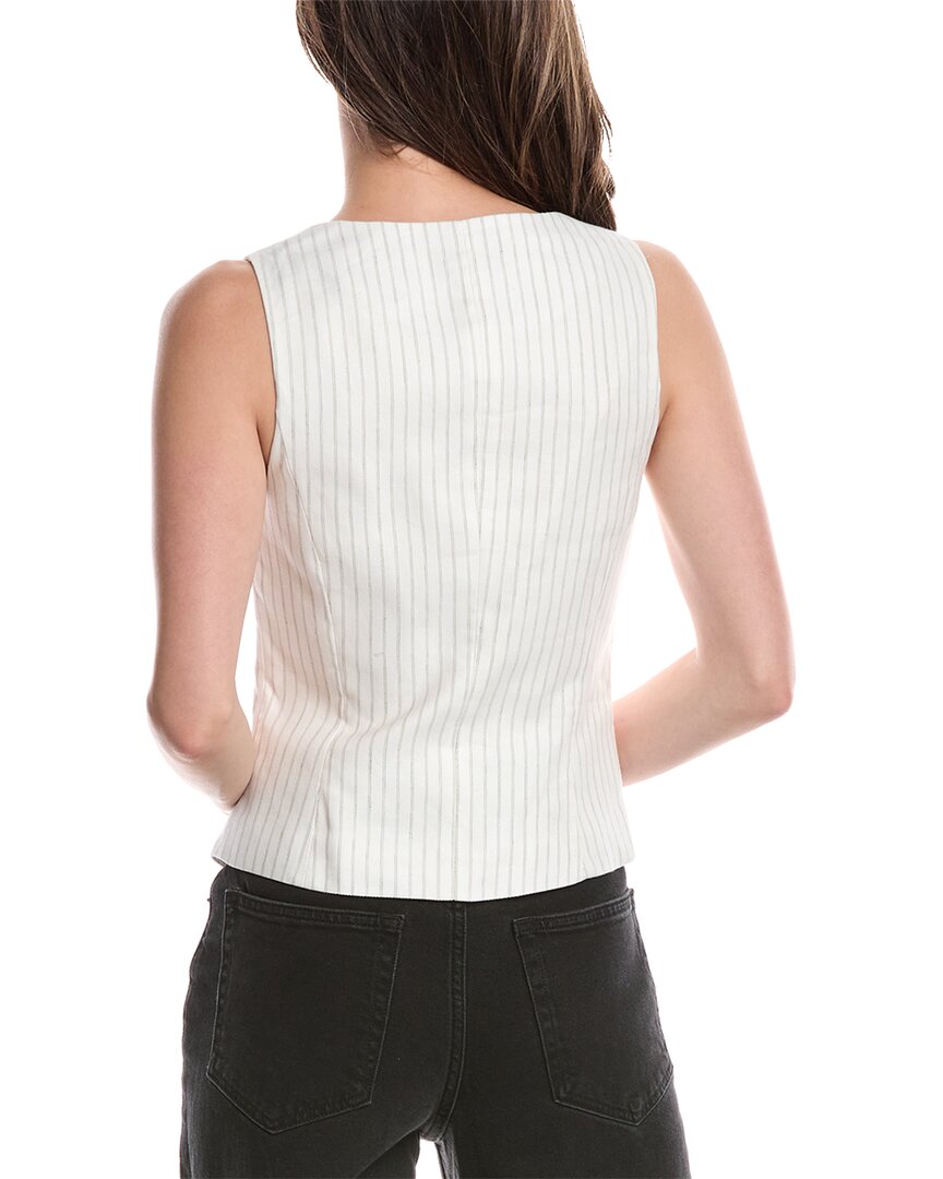 rag & bone Kiana Linen-Blend Vest