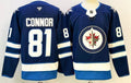 Men's Winnipeg Jets Kyle Connor #81 Fanatics Navy Player Game Jersey