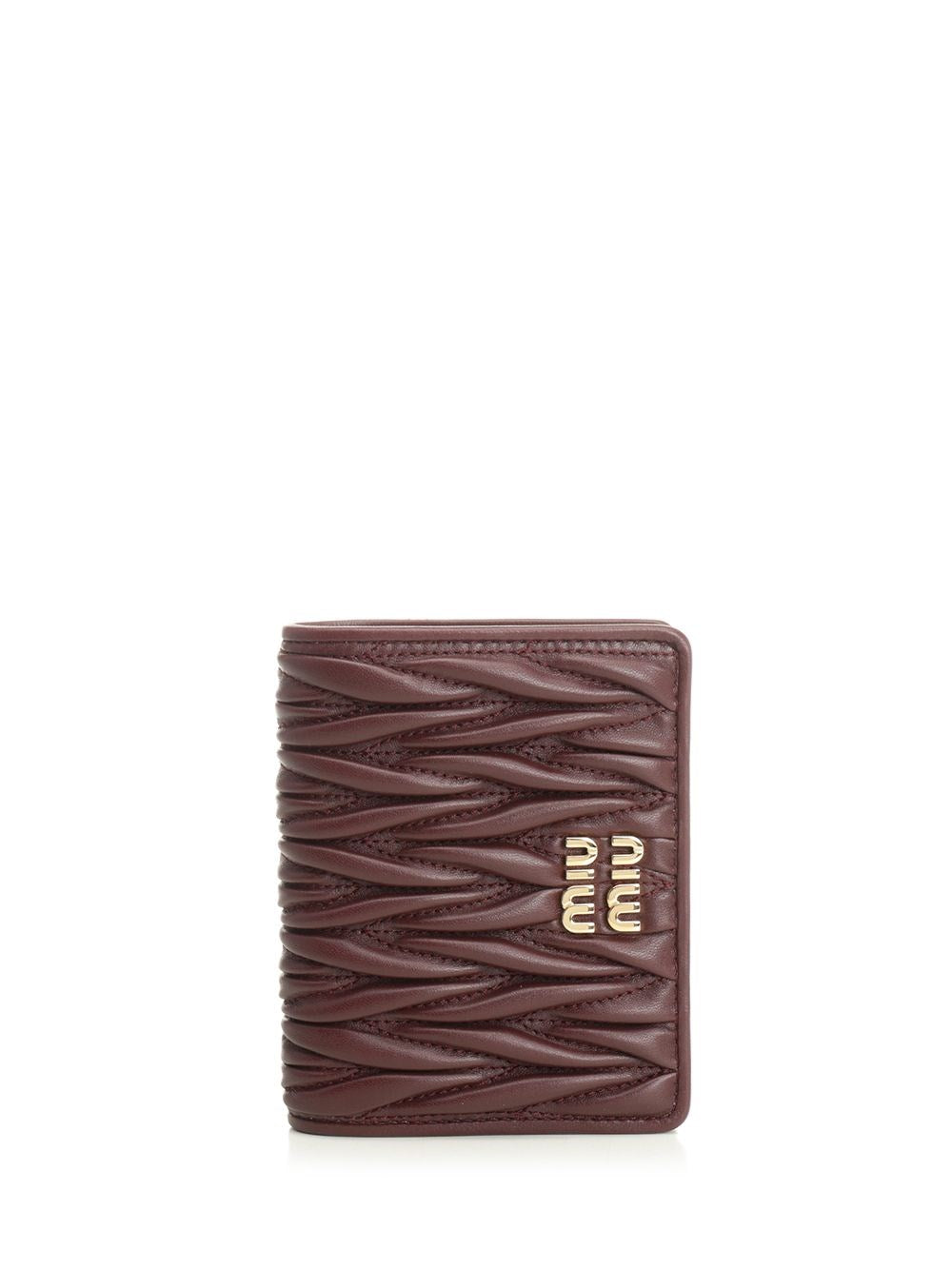 Miu Miu Women Matelasse Wallet