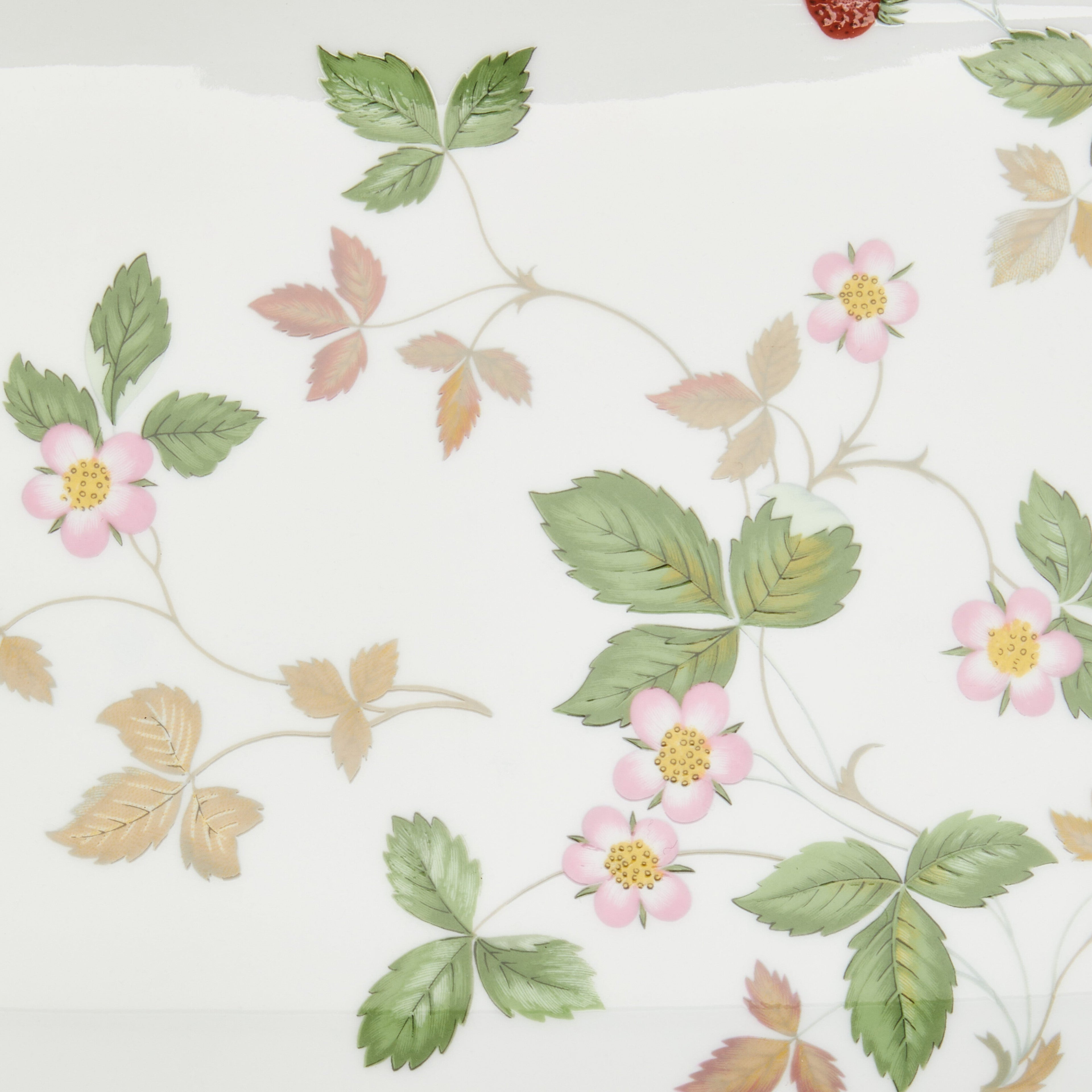 Wild Strawberry Rectangular Tray 25cm 9.8in, Boxed
