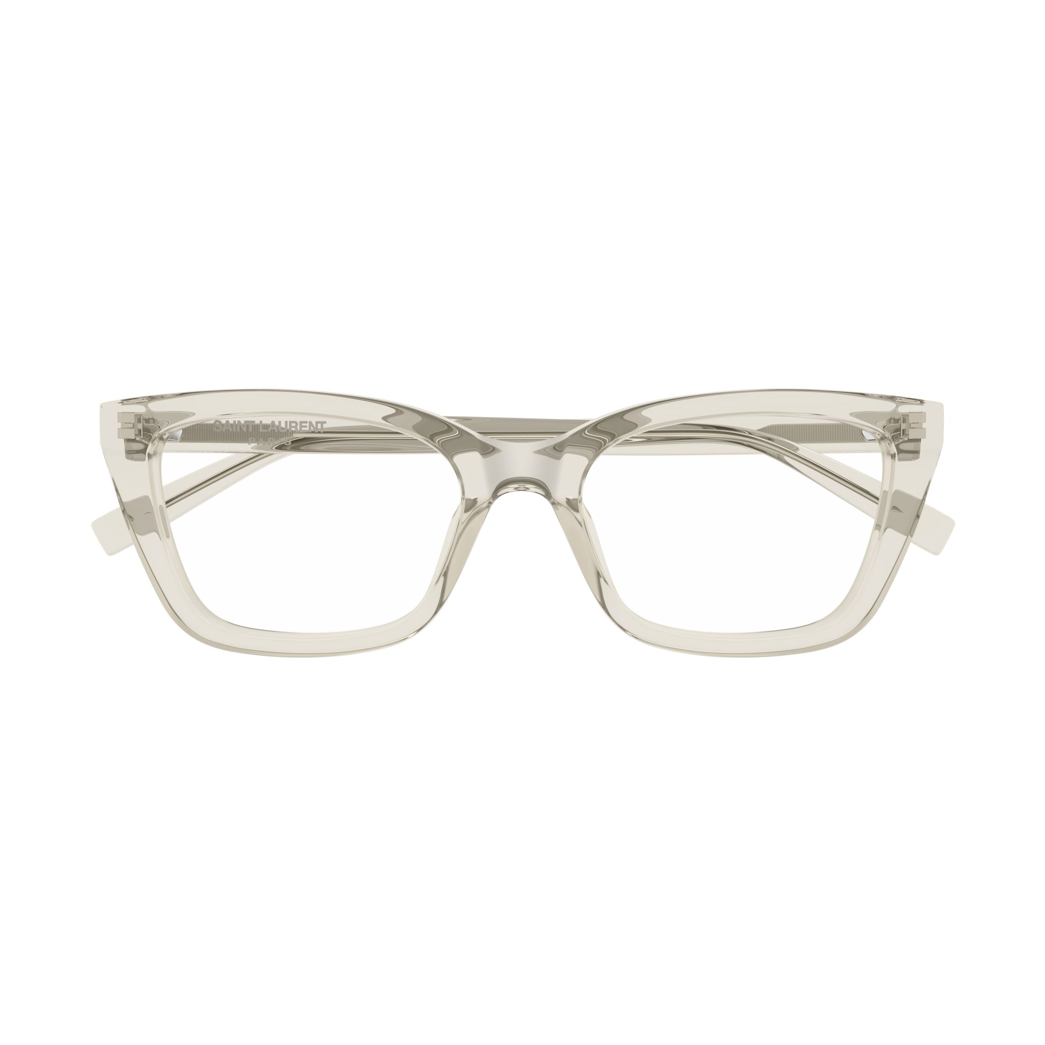 Oversized Square Frame Sunglasses In Translucent Recycled Acetate