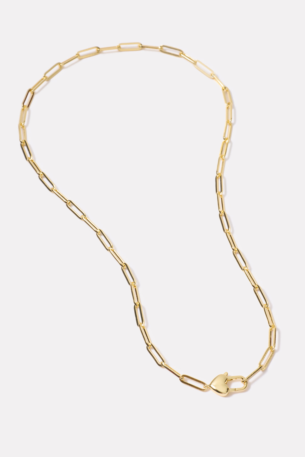 Women's Heart Padlock Necklace