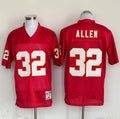 Men's Kansas City Chiefs Marcus Allen Mitchell & Ness Red Legacy Replica Jersey1