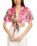Rococo Sand Rue Silk Top