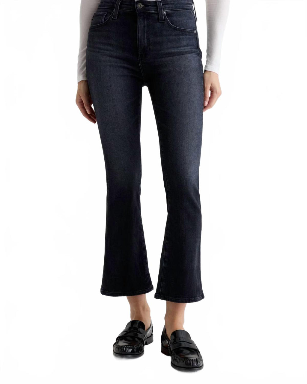 Farrah Boot Crop Jean In Glitch