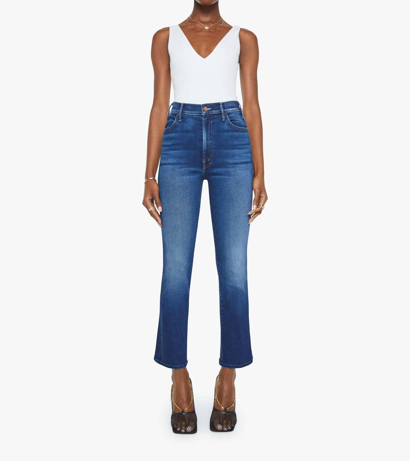 Hustler Ankle Jeans In Taking Chances