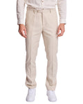 Paisley & Gray Downing Linen-Blend Pant