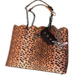 Women's Leopard Print Tote Bag In Multi