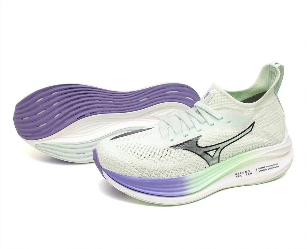 Women Neo Zen Shoes In Hint Of Mint/india Ink/purple