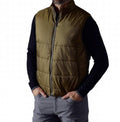 Eco Insulated Vest In Command Green