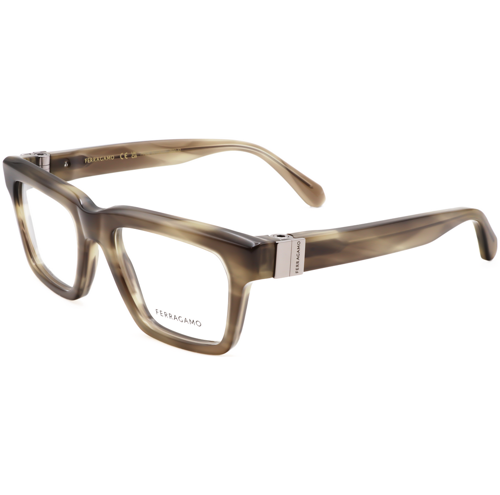 Ferragamo Men's 52 mm Green Opticals