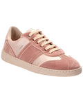 Ferragamo Dracone Velvet Sneaker