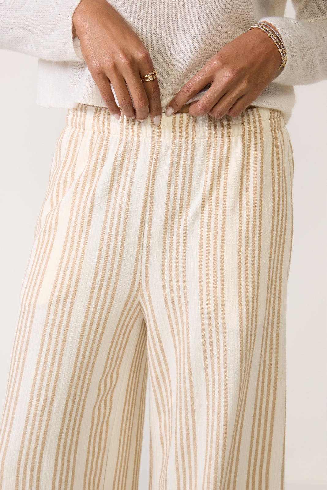 Women's Scout Knit Striped Pants