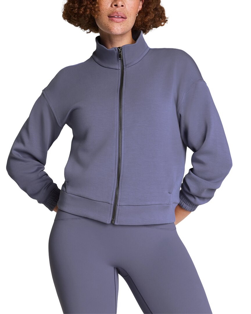 SPANX Brushed Full Zip Jacket