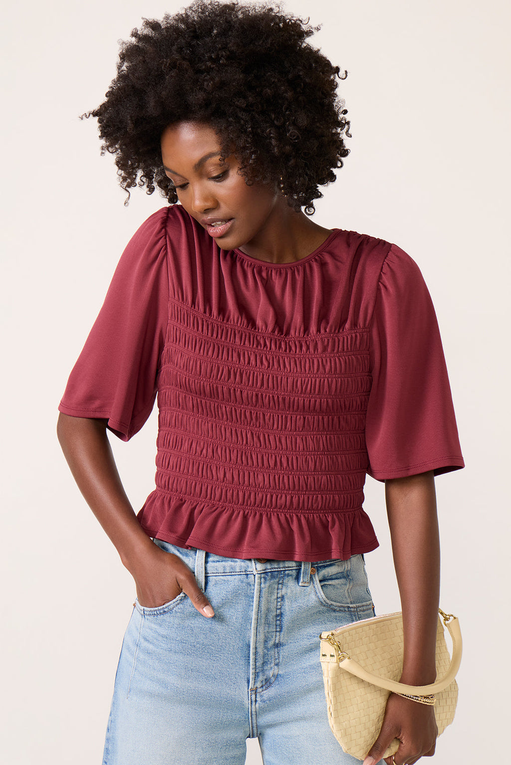 Women's Landon Smocked Top