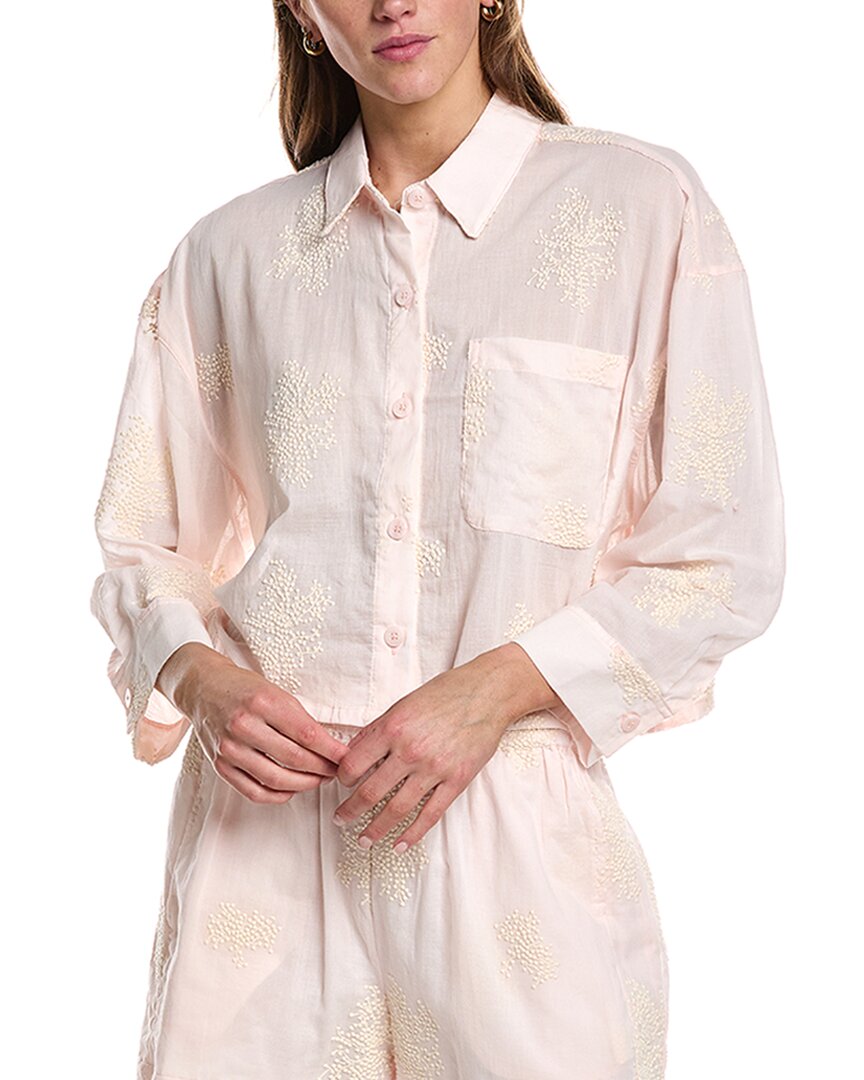 Design History Embroidered Shirt