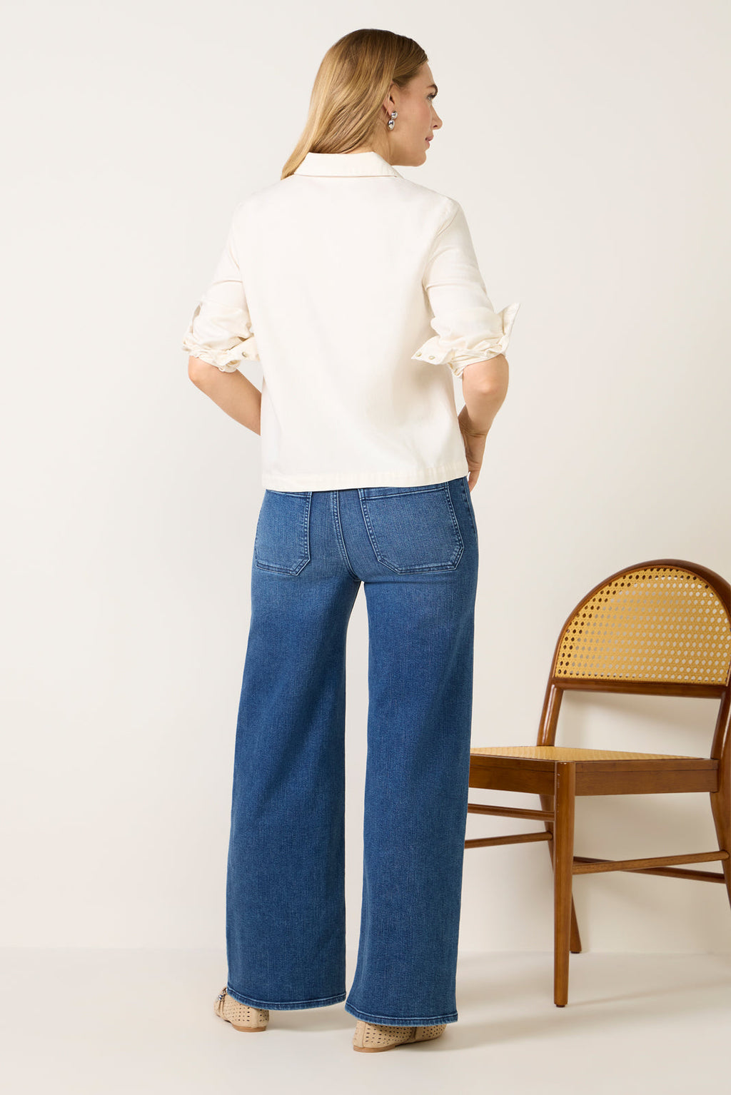 Women's Le Slim Palazzo Modernist Pocket Pants