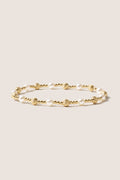 Women's Dignity Sincerity Gold 4mm Bracelet