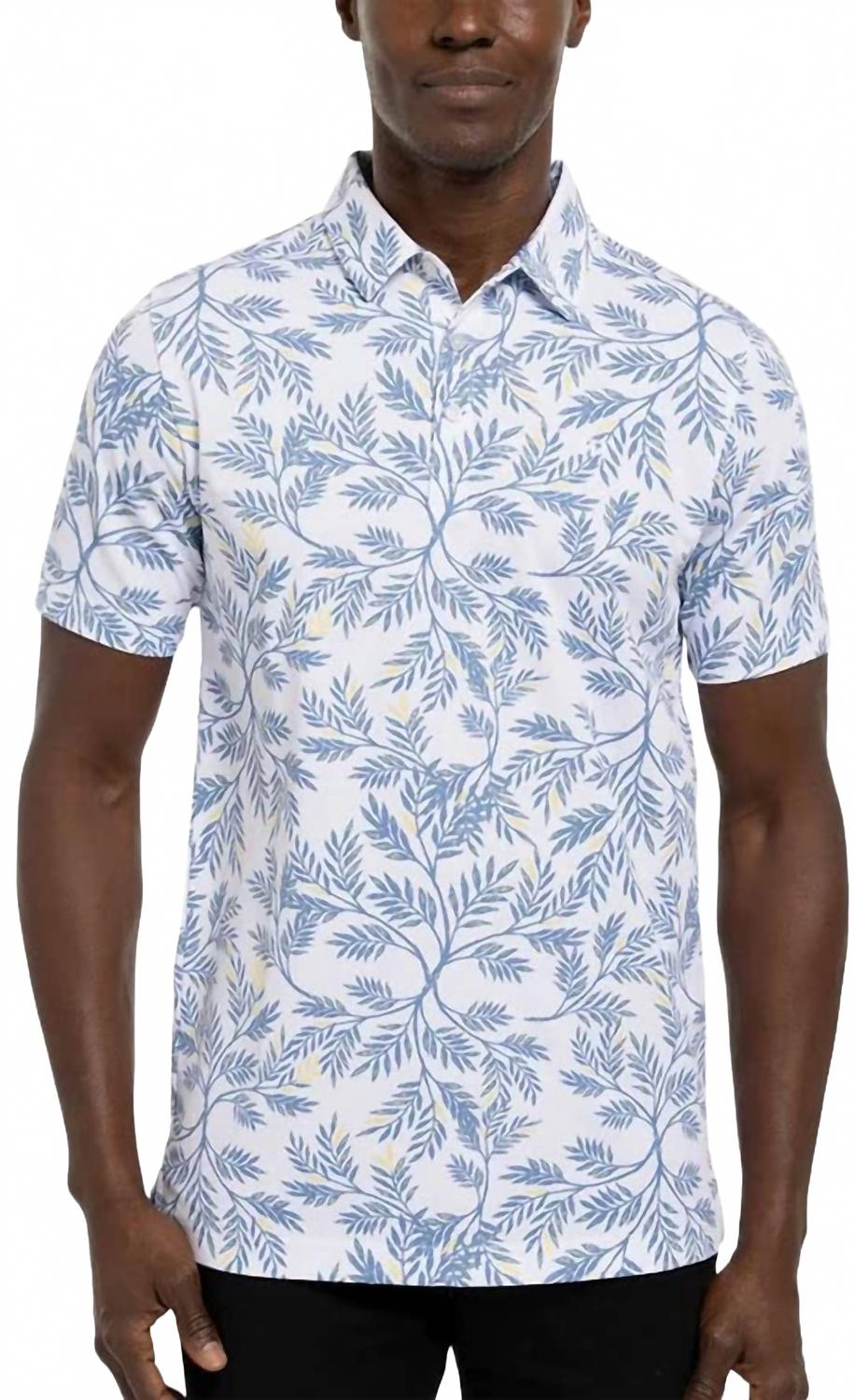 Desert Wind Golf Polo In White