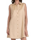 Collared Dress In Khaki