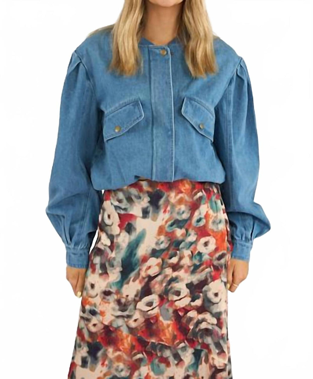 Lyria Jacket In Denim