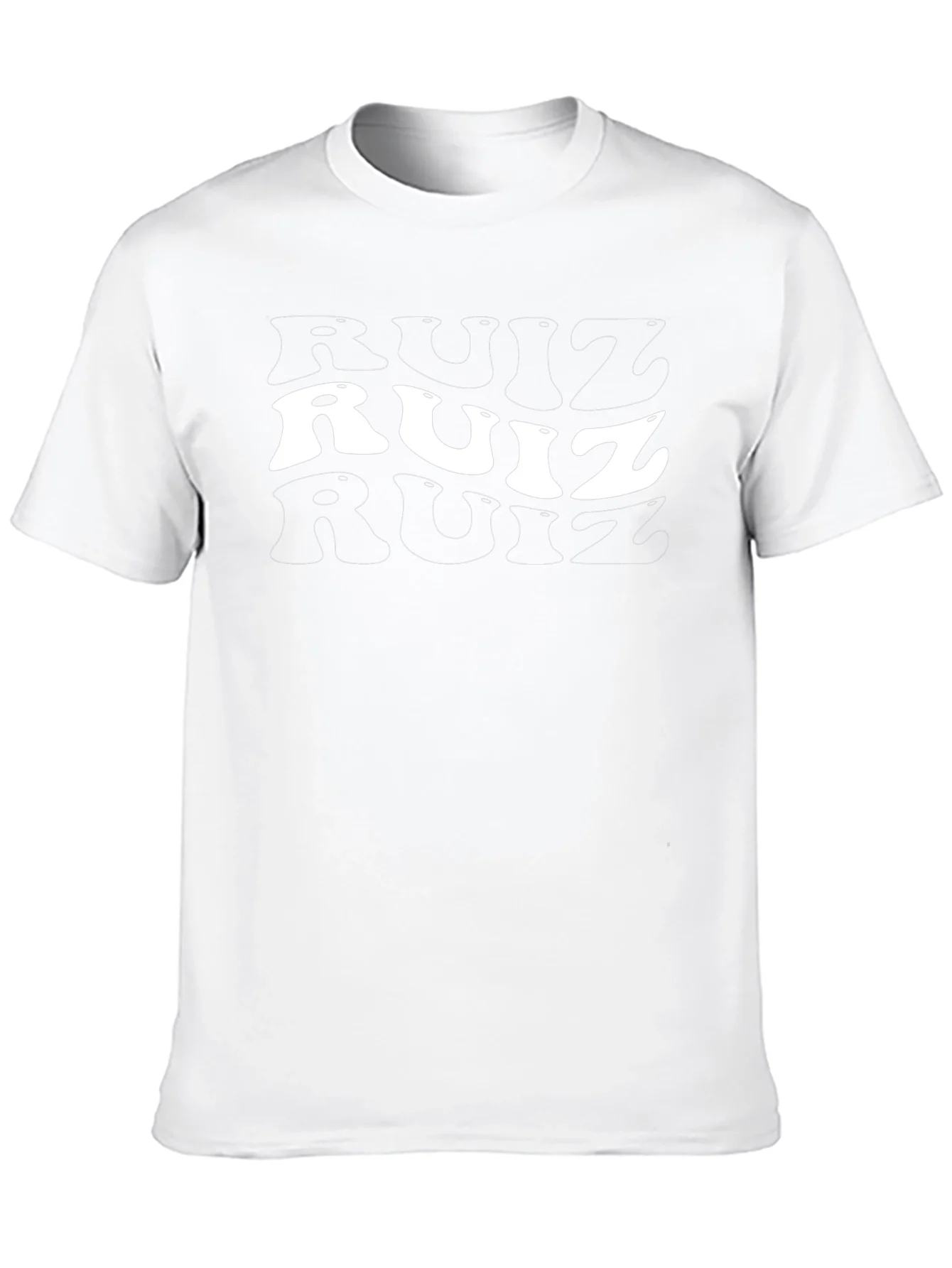 Retro Ruiz T-Shirt - Black Cotton Tee
