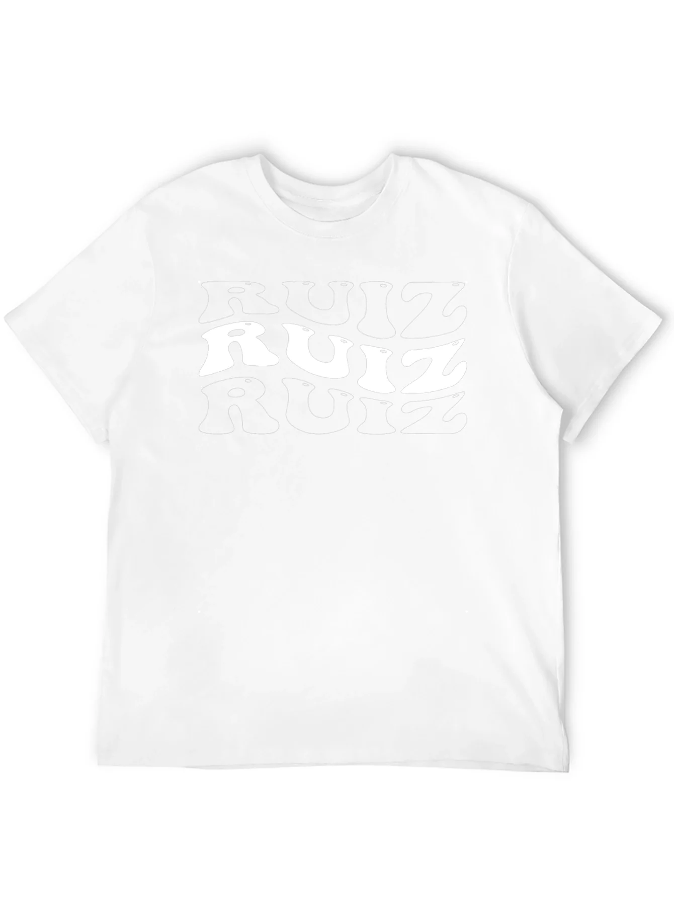 Retro Ruiz T-Shirt - Black Cotton Tee
