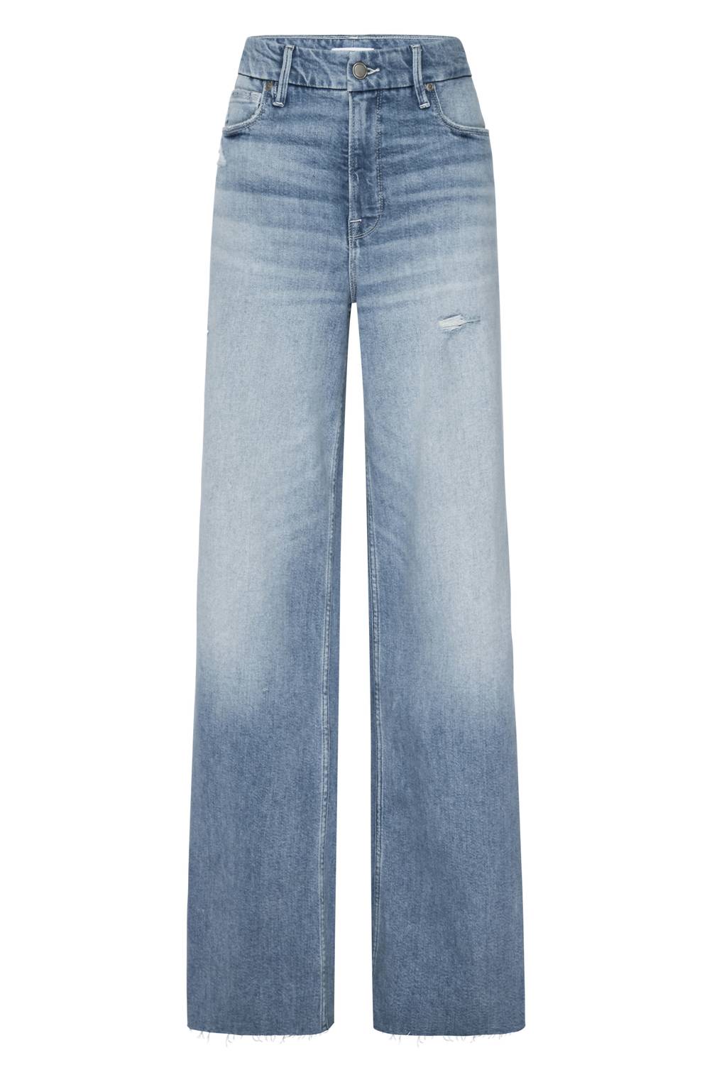 Good Skate Wide Cropped Jeans In Indigo958