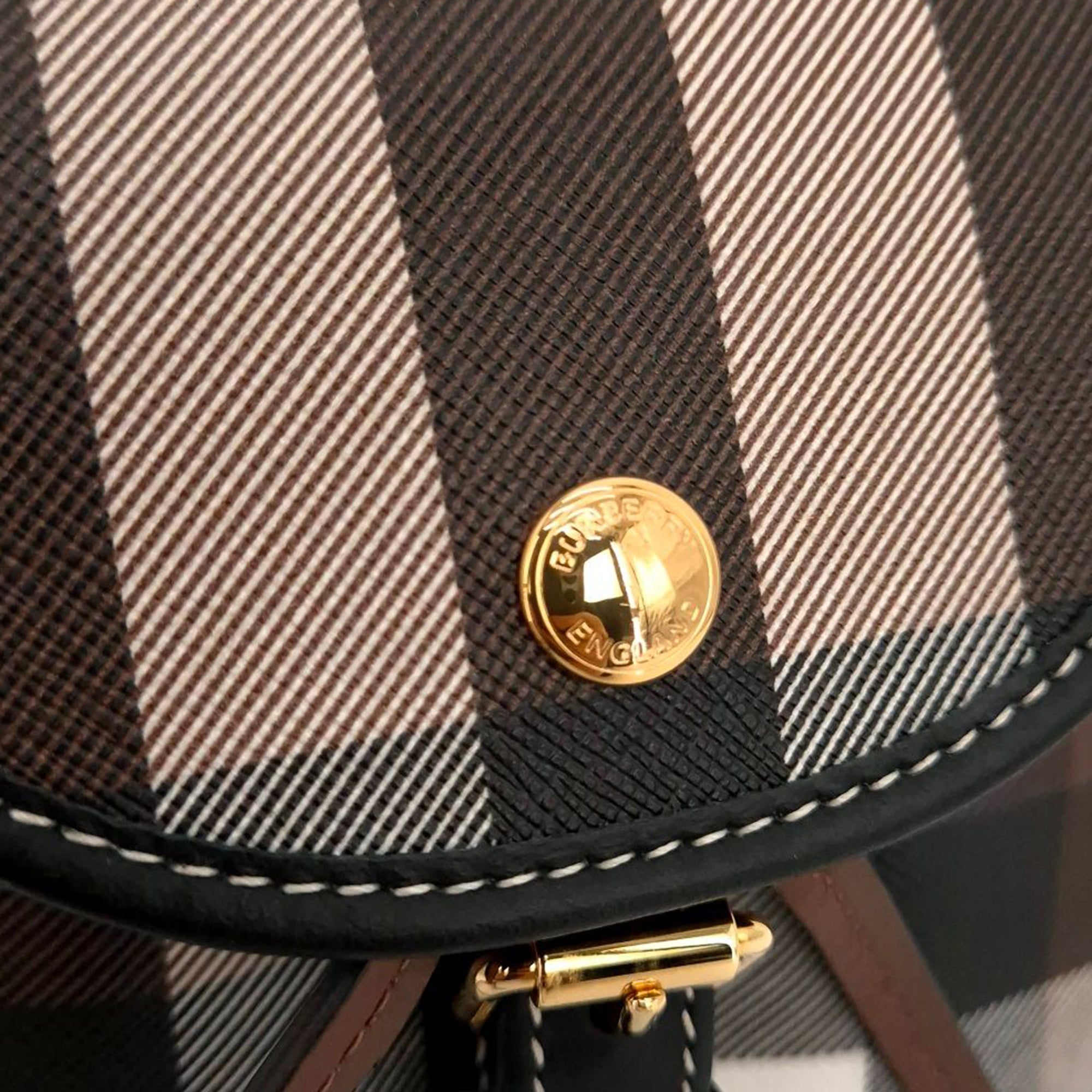 Canvas Check Micro Backpack