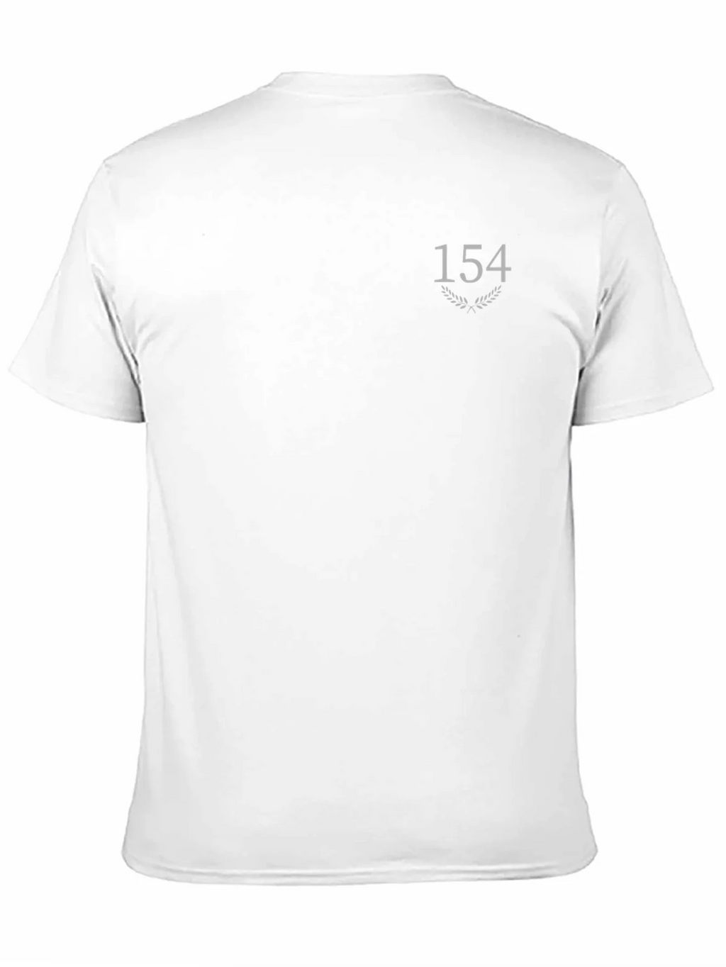 Black T-Shirt with 154 Graphic
