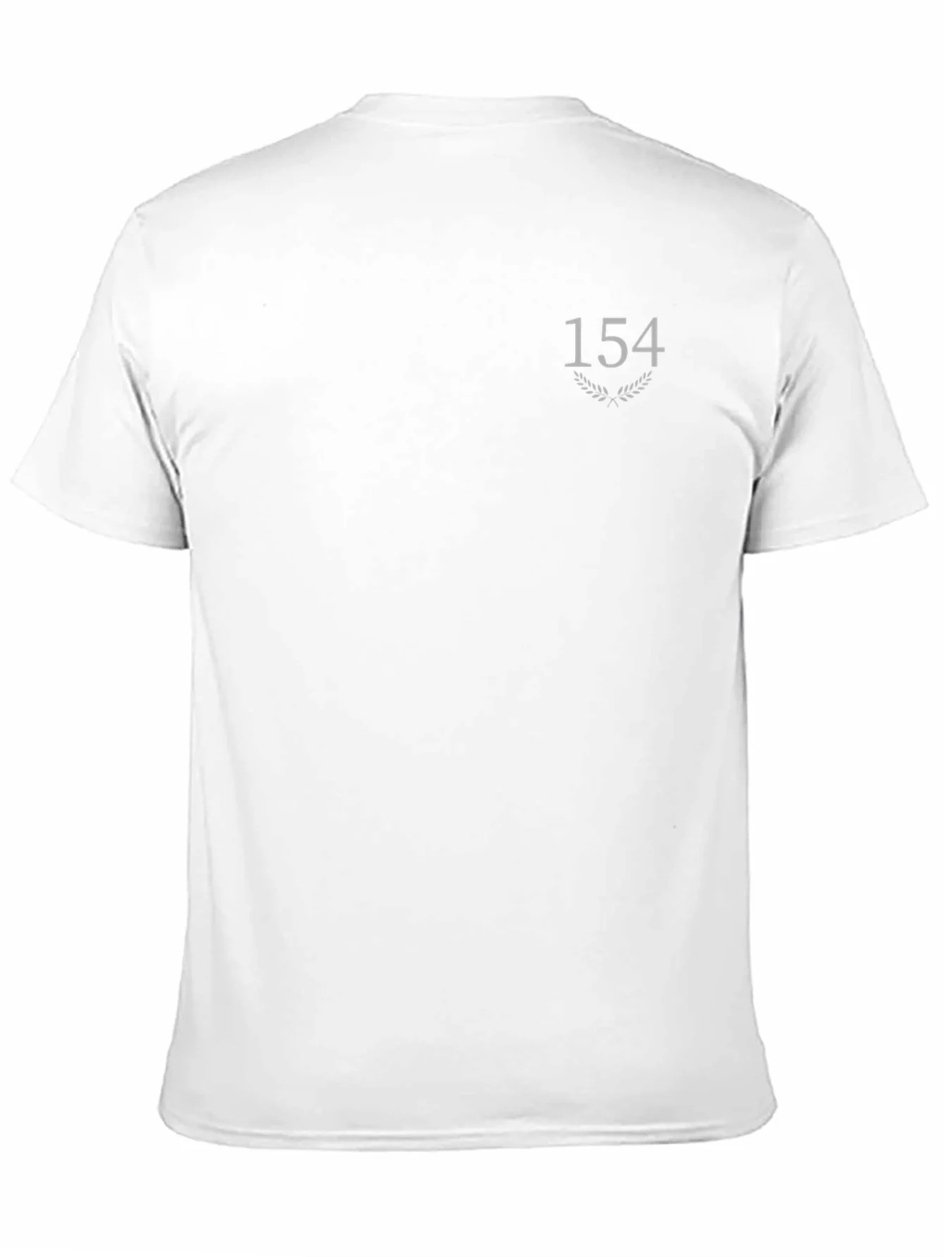 Black T-Shirt with 154 Graphic
