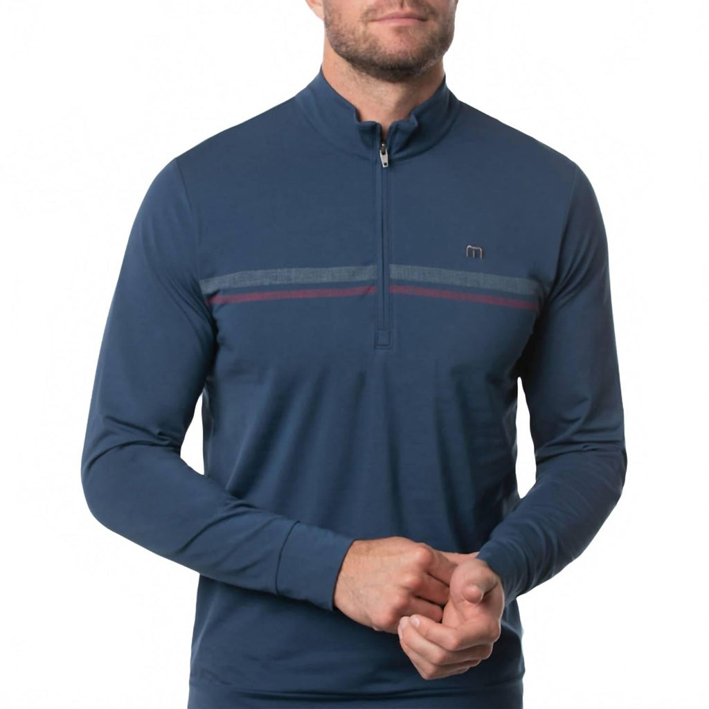 Swinging Hammock Quarter-Zip Jacket In Insignia