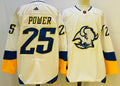 Men's Buffalo Sabres Owen Power #25 White Player jersey