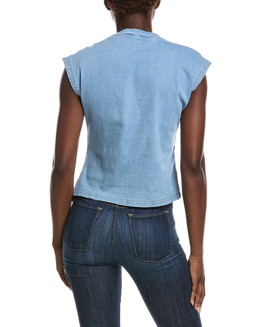 Gracia Sleeveless Side Drape Top
