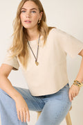 Women's Kimberly Faux Suede Top