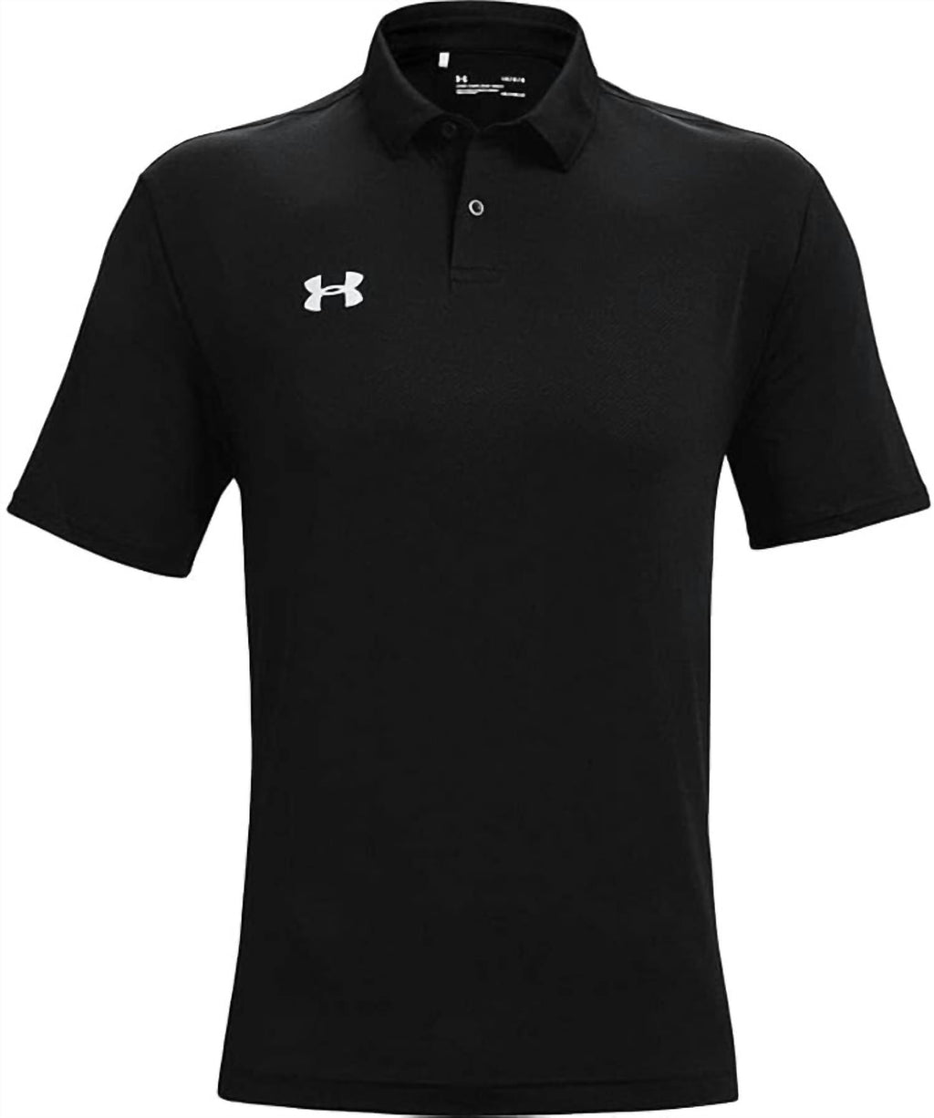 Men's Team Performance Polo In Black