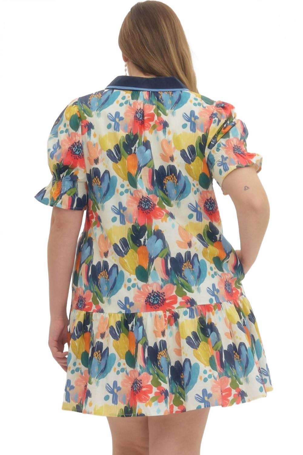 Looking For You Dress In Multicolor