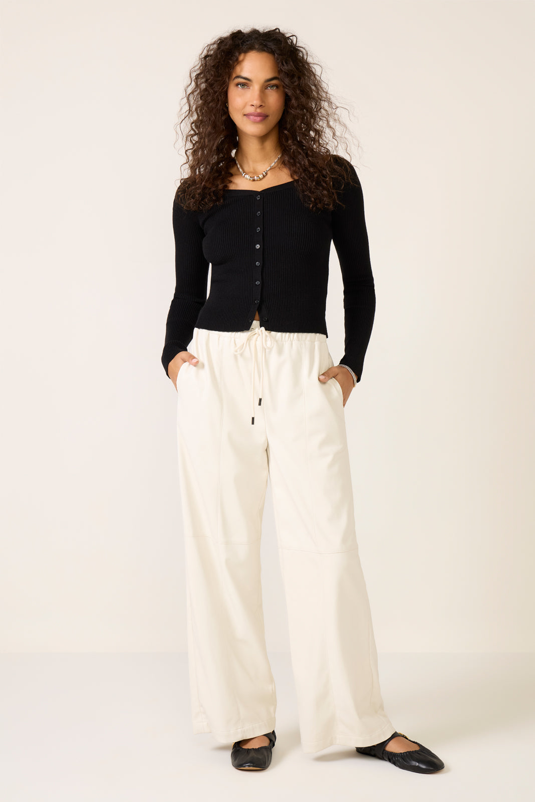 Women's Vegan Jordan Straight Pants