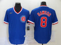 Men's Chicago Cubs Andre Dawson #8 Blue Replica Player Jersey1